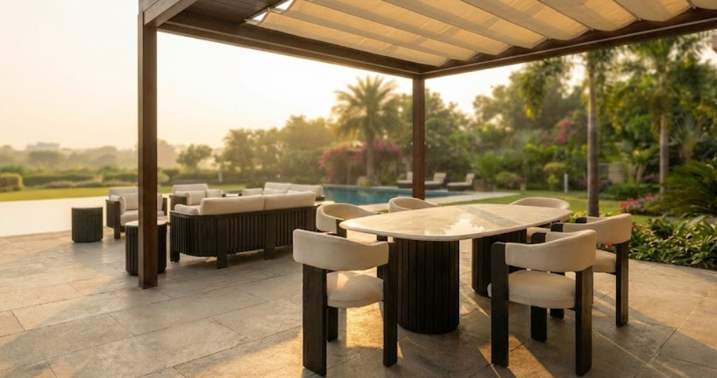 Meridian Dining Table Lifestyle